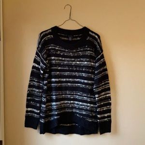 💫SOLD💫Calvin Klein Black, Gray, White Sweater